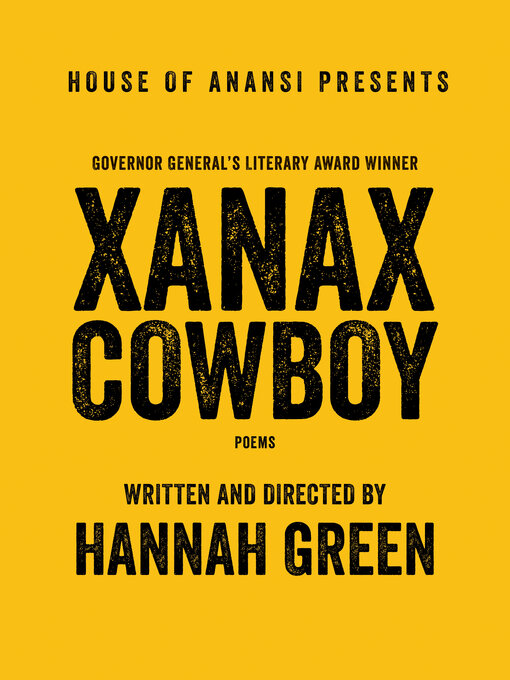 Title details for Xanax Cowboy by Hannah Green - Available